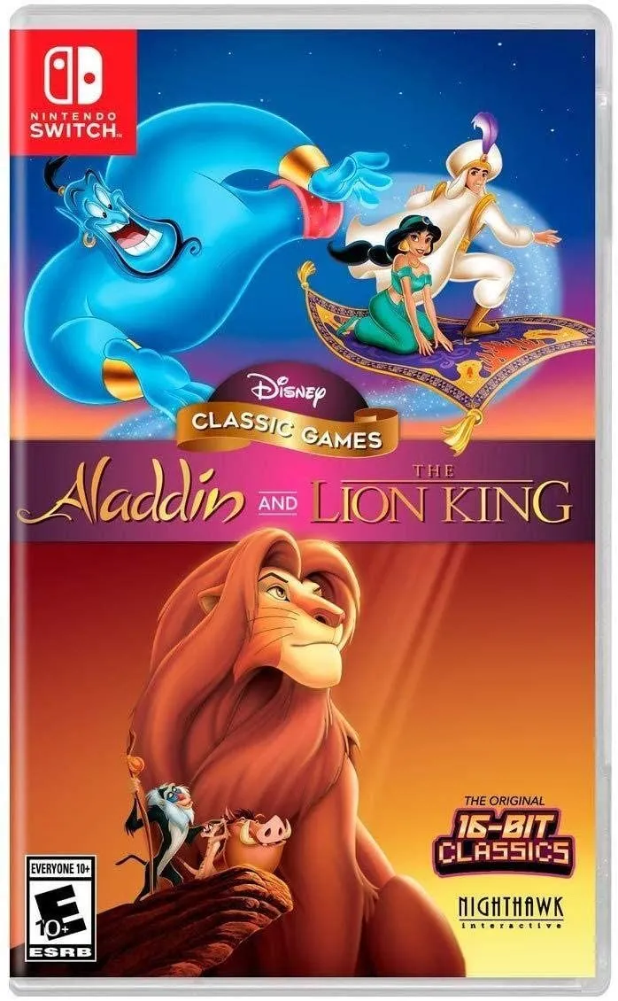 Aladdin and The Lion King Nintendo Switch