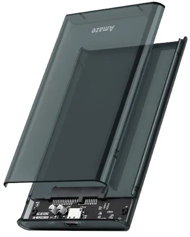 Amaze A206c Pro Phantom Transparent 2.5" HDD Enclosure C To C 6Gbps