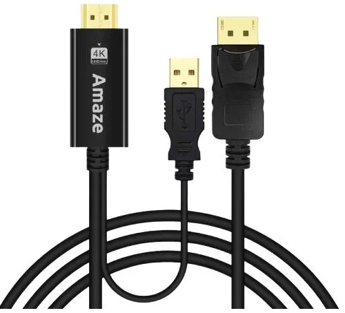 Amaze A820 HDMI to DP Cable 2M