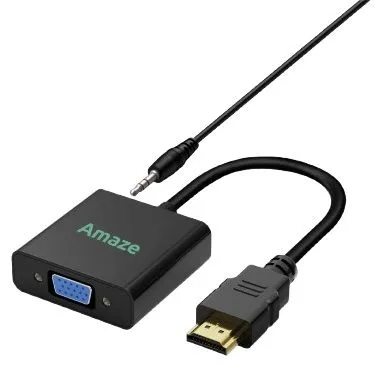Amaze A823 HDMI To VGA With Audio Adapter