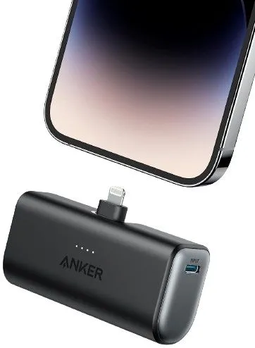 Anker Nano 12w Lightning Connector Power Bank A1645H11