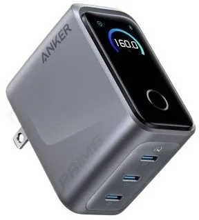 Anker Prime Smart Display 160W 3 Ports Charger