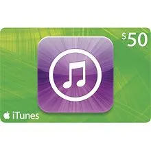 Apple iTunes Gift Card 50$