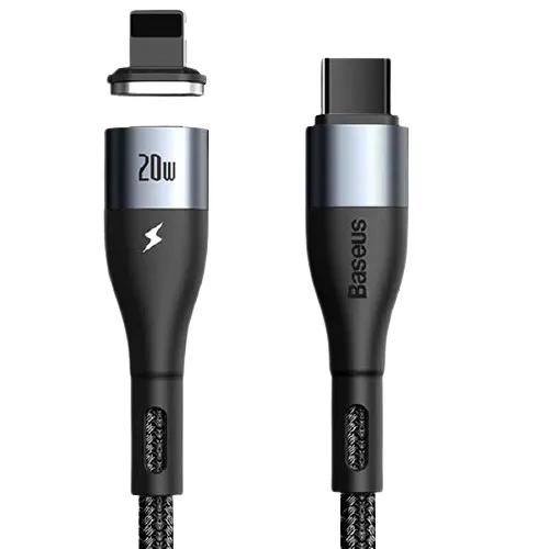 Baseus Zinc Magnetic Safe Type-C To iPhone 20W 1m Cable
