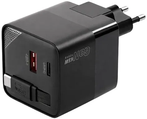 Choetech PD6091 65W GaN Charger With Built In Retractable Cable