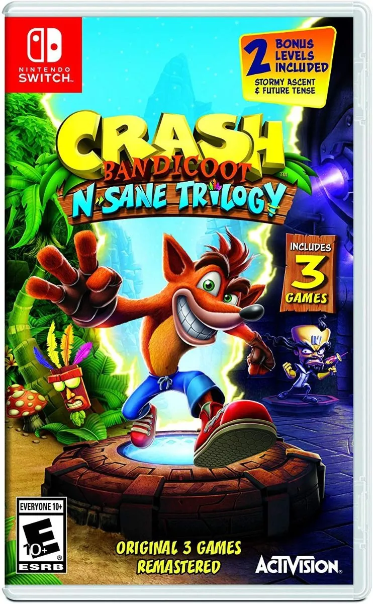 Crash Bandicoot N. Sane Trilogy Nintendo Switch Standard Edition