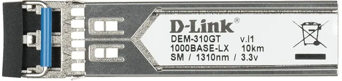 D-link DEM-310GT 1-port mini-GBIC LX Singl Fiber Transceiver