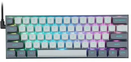 E-Yooso HZ61 60 Keys Type C RGB Rapid Trigger Mechanical Gaming Keyboard