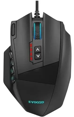 E-Yooso X39 RGB Rapid Fire Button Wired Gaming Mouse