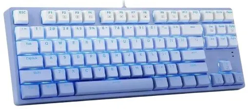 E-Yooso Z87 87 Keys Wired Mechanical Gaming Keyboard