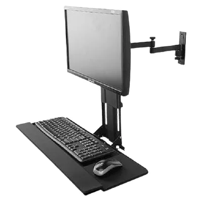 FLEXO VKT-01 Wall Mount LED Bracket with Key Board Tray