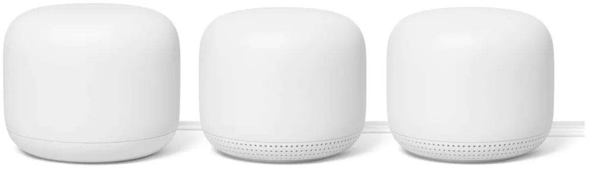 Google Nest WiFi Router 2nd Generation (Pack of 3)
