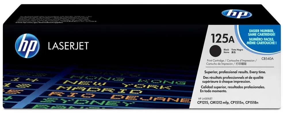 HP 125A Black Color LaserJet CB540A Toner