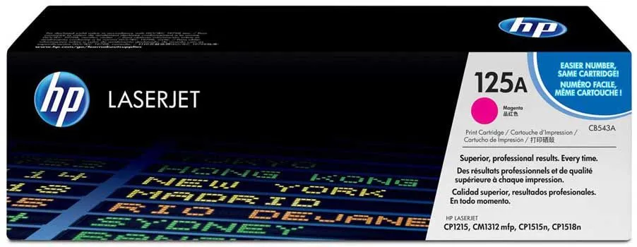 HP 125A Magenta Color LaserJet CB543A Toner
