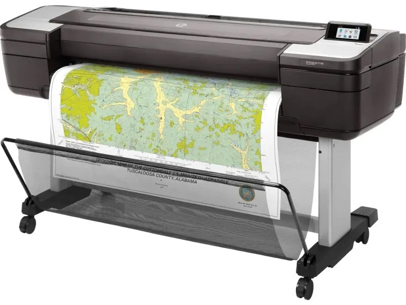 HP DesignJet T1700 Large Format Plotter Printer 44" inch