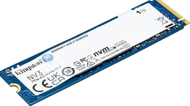 Kingston NV3 1TB PCIe Gen 4.0 NVMe M.2 SSD