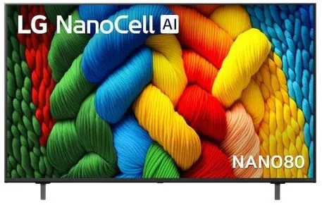 LG 55 Inch Nano Cell AI NANO80 4K Smart TV 2025 (55NANO80ASA)