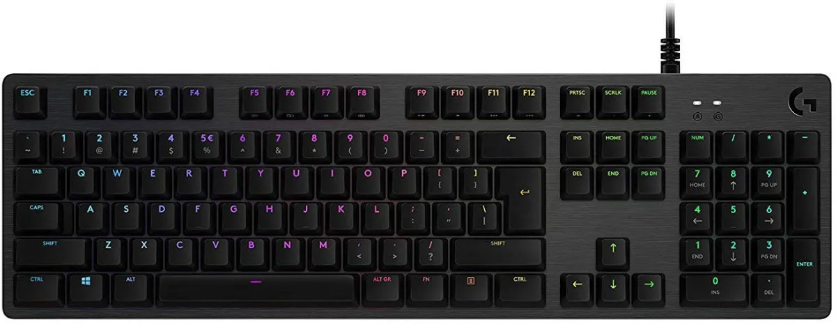 Logitech G512 Mechanical Gaming Keyboard –GX Brown