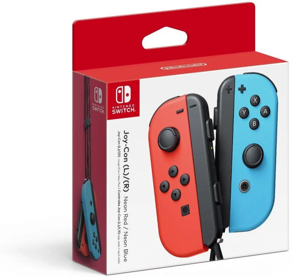 Nintendo Switch - Joy-Con (L/R)-Neon Red/Neon Blue