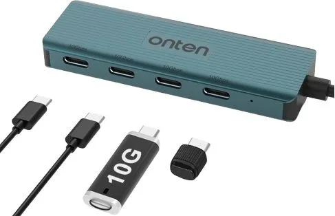 Onten 10Gbps USB-C to USB 3.2 Gen2 4 in 1 Multi-function HUB Docking Station UC620