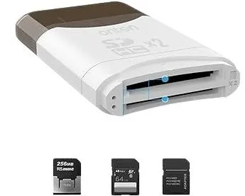 Onten 2-in-1 USB 3.2 Gen1 Daul SD Card Reader OTN-KSS-C3