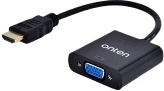 Onten 5169 HDMI To VGA Adapter With 3.5mm Audio Jack For Projector PC