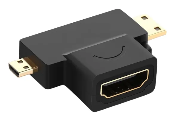 Onten Hd708 Micro Plus Mini Hdmi to Hdmi F/M Adapter