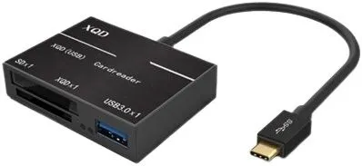 Onten OTN-9189 USB-C to XQD / SD / USB 3.0 Card Reader
