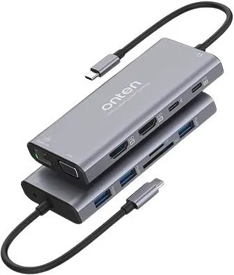 Onten OTN-UC601 USB-C 3.0 Multi Function USB-C Hub