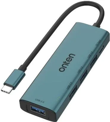 Onten UC119 5-in-1 USB-C / Type-C to USB 4-Ports HUB