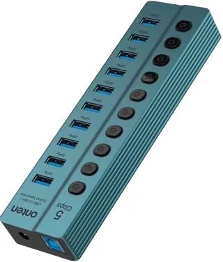 Onten USB 3.2 Gen 1 10-Port USB Hub OTN-5308