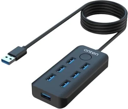 Onten USB 3.2 Gen 1 7-Port 5G Hub OTN-8120