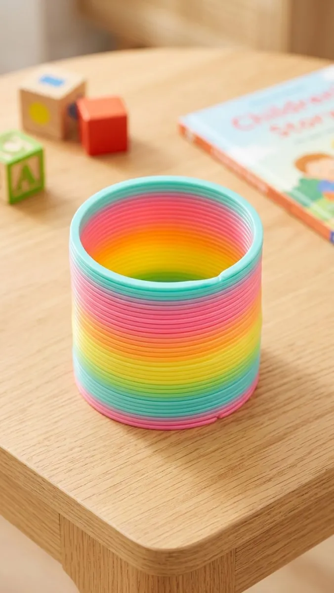 Rainbow Spring Coil Toy