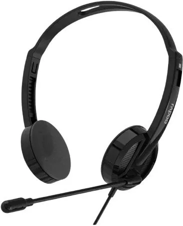 Rapoo H101 Wired Stereo Headset with Mic 3.5mm Black