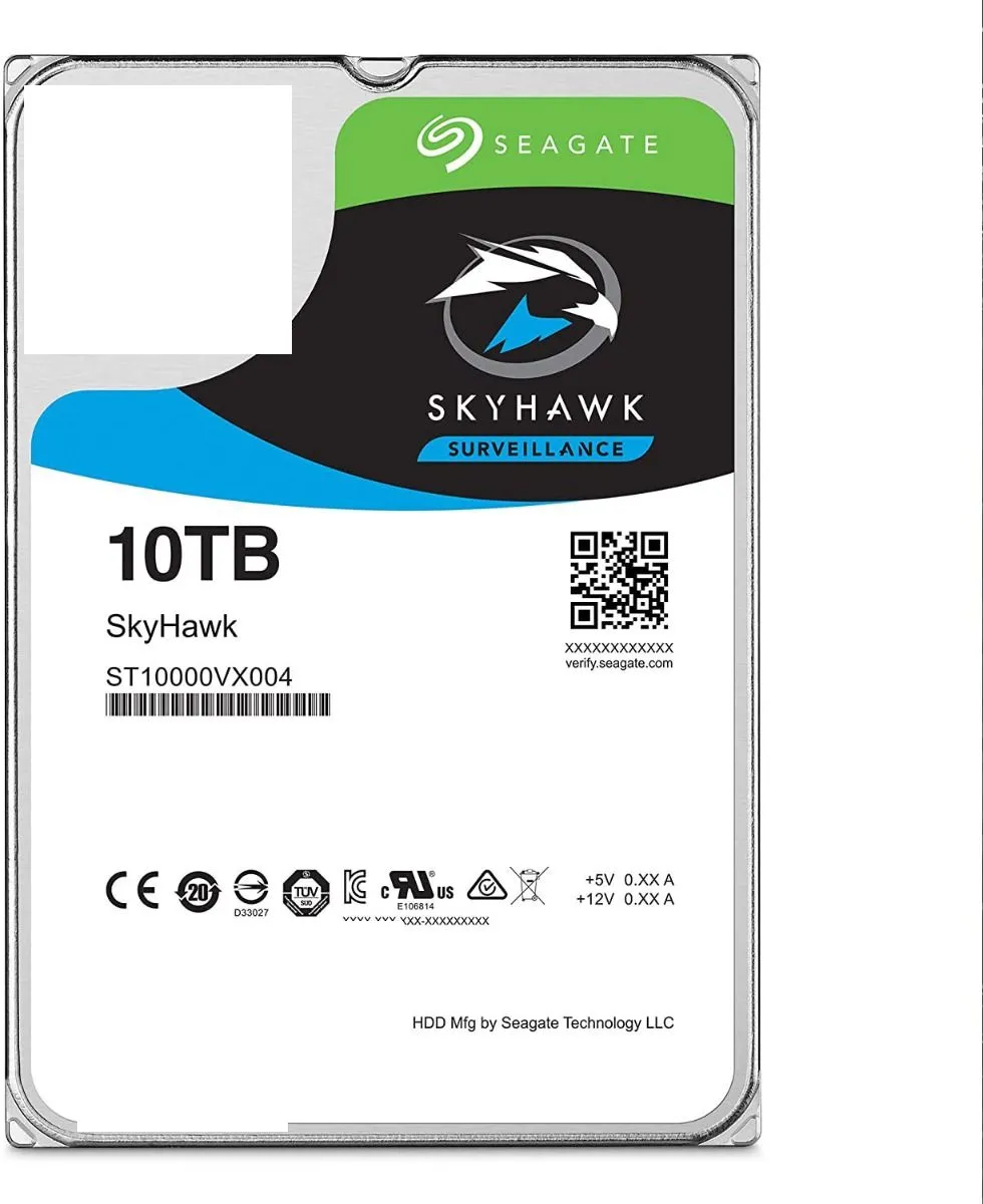Seagate SkyHawk 10TB Surveillance Hard Drive