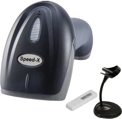SPEED-X 60D 2D Wirless 2.4Ghz barcode scanner With Stand