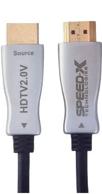 Speed-x Fiber Hdmi Cable 2.0/2.1 Aoc(active Optical Cable) 30awg Copper Support 4k 8k Uhd (full Leng