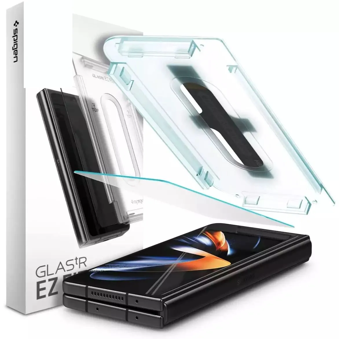 Spigen Samsung Galaxy Z Fold 4 Tempered Glass Screen Protector 1 Pack