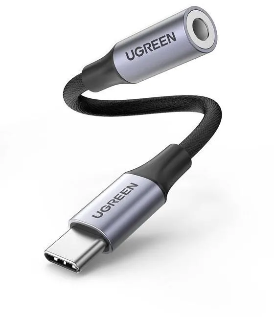 UGreen 80154 USB C to 3.5MM Headphone Adapter With Dac Chip
