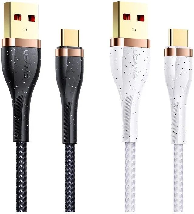 USAMS US-SJ488 U64 Type-C Aluminum Alloy 1.2m Data Cable