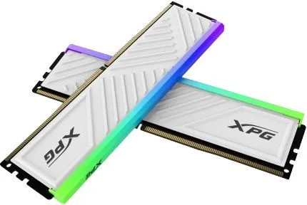 XPG D35 RGB 16GB (2x8GB) 3200MHz DDR4 DRAM Desktop Memory -White