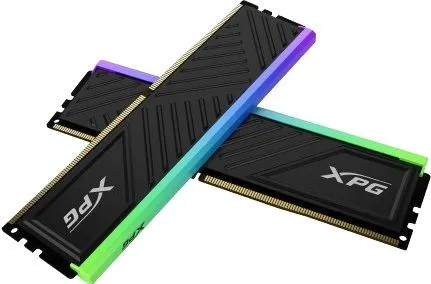 XPG D35 RGB 32GB (2x16GB) 3200MHz DDR4 DRAM Desktop Memory Black