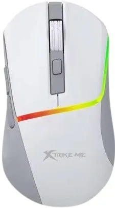 Xtrike Me Gm-322 Wired Gaming Mouse 7200 Dpi Rgb Backlight Ergonomic Design White