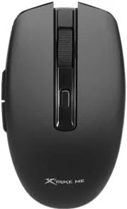 Xtrike Me Gw-224 Bk Wireless Mouse 2.4g Bt 5.2 800-1200-1600dpi Black