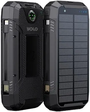 Yolo YPB-204s Helios 20 20000mah Fast Solar Wireless Charging Power Bank